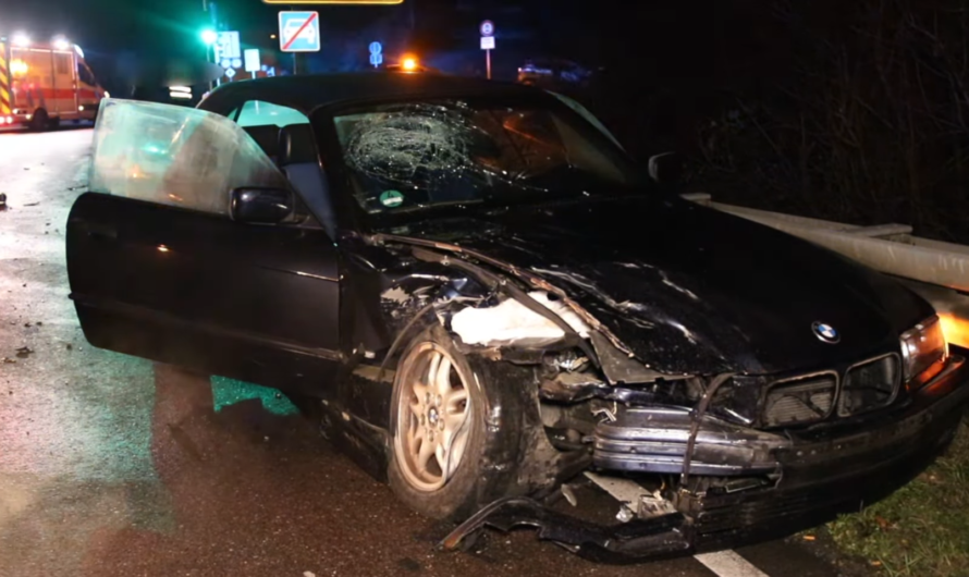 MURR – BMW ÜBERSIEHT ROTLICHT AMPEL – [Crash mit einem Nissan] 3 Verletzte ð ð