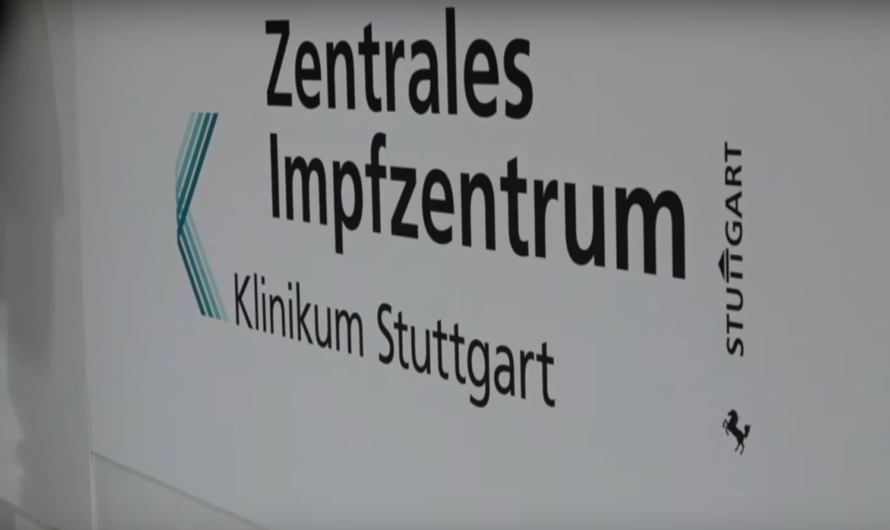 Start: IMPFZENTRUM STUTTGART mit MP Kretschmann & Lucha [Hilfsorganisationen unterstützen]