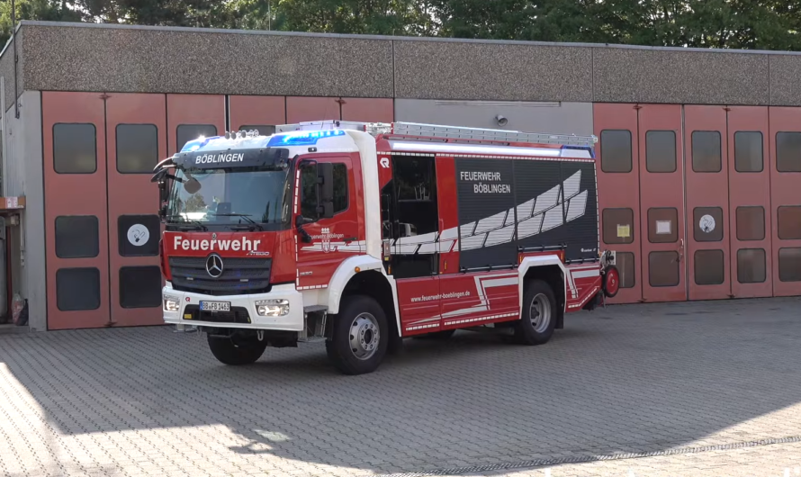 😍 Neuheiten 2021 😍: 🆕bei der Feuerwehr Böblingen 🚒 HLF 20 (+ LF 10) – WLF (Volvo) – Unimog Kran