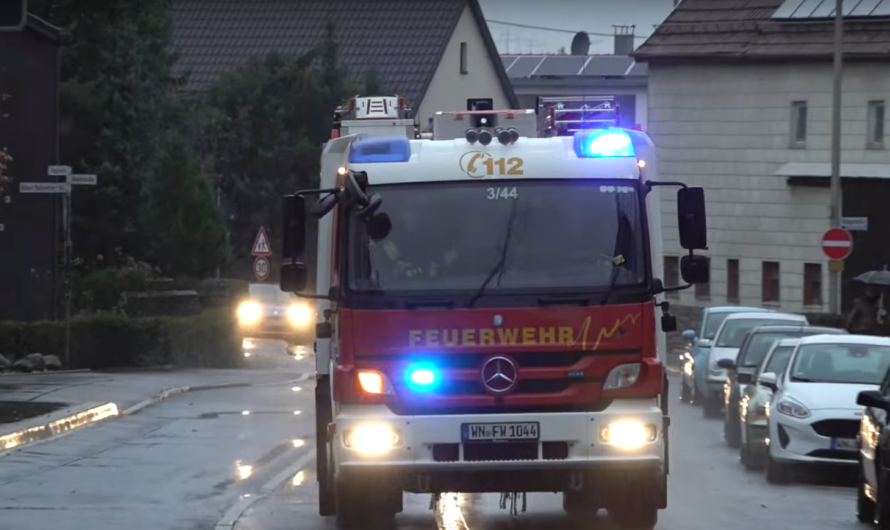 🚨🚨 Alarmfahrten 🚨🚨 Brandalarm im Klinikum Schloss Winnenden (zfp) 🚓🚑🚒