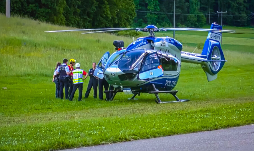 ð Windenrettung am Helicopter durch Bergwacht & Polizei ð 16-Jähriger abgestürzt (schwer verletzt) ð