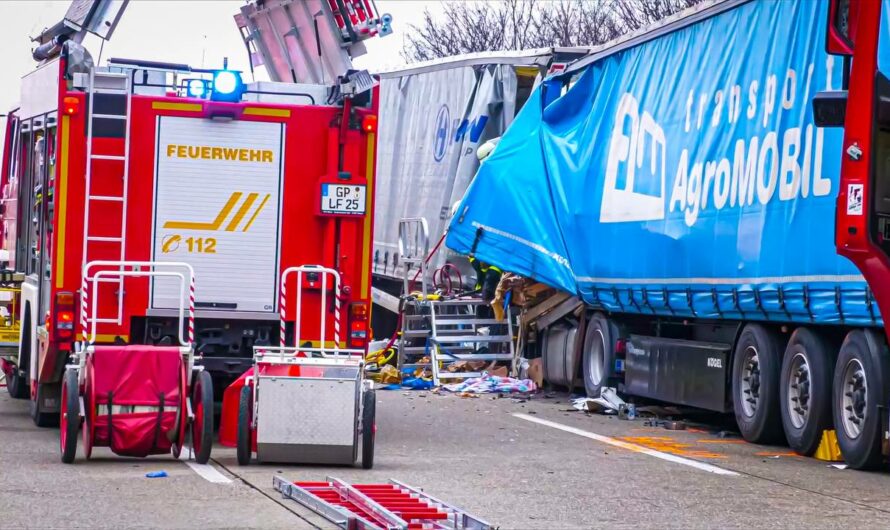 ❌ Heftiger tödlicher LKW-Unfall ❌ | ð 3 Feuerwehren im Einsatz ð | Rettung & Bergung