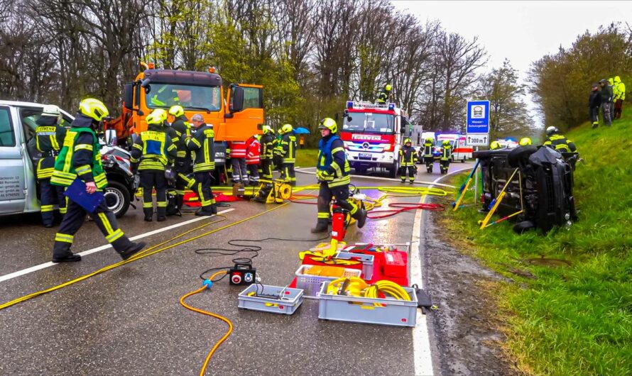 ð  Schwerer Unfall mit LKW + 2 Fahrzeugen  ð | Hauptübung | ð  Technische Rettung  ð
