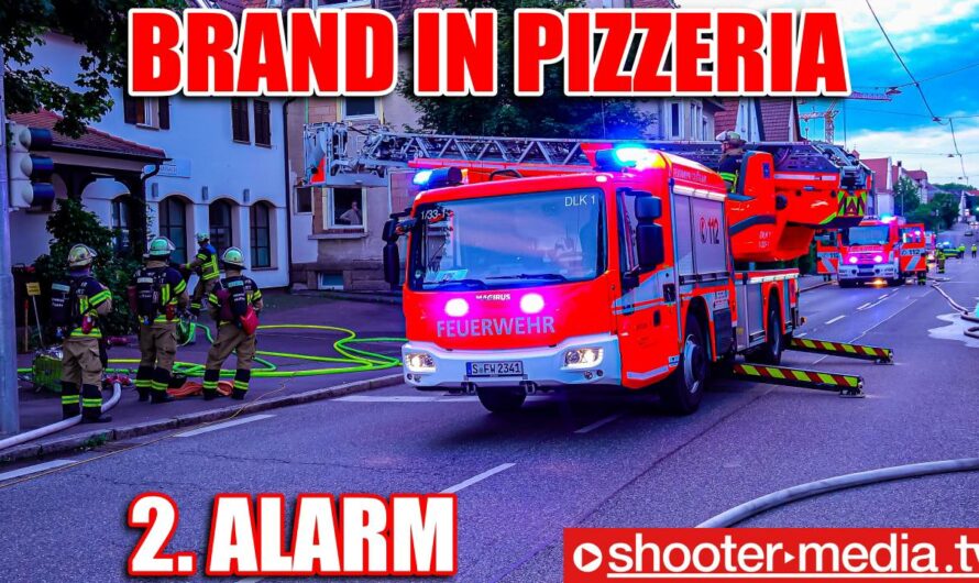 ð¥ 2. ALARM: BRAND in PIZZERIA ð¥ | ð Bewohner konnten sich alle selbst retten ð