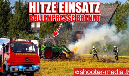 ð¥ ð. HITZE EINSATZ in MITTAGSSONNE: LANDWIRTSCHAFTLICHE MASCHINE im BRAND ð ð¥