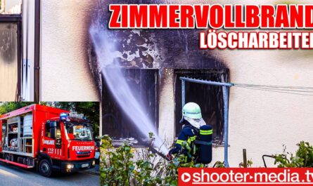 ð¥ ZIMMERVOLLBRAND in LAGERRAUM ð¥ | ð Einsatzkräfte bei Löscharbeiten ð