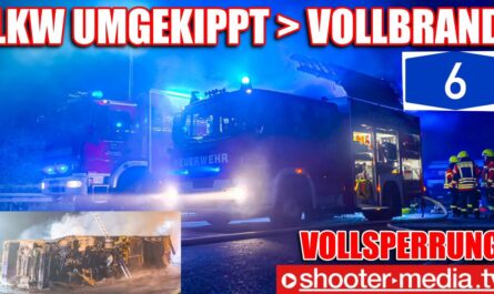 ð§ ð LKW UMGEKIPPT + VOLLBRAND + AUTOBAHN VOLLSPERRUNG ð ð§ | Großeinsatz Feuerwehr