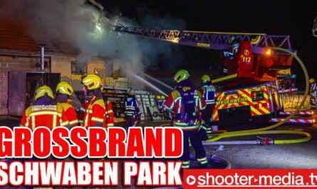 ð¥ð¥ GROSSBRAND im SCHWABEN PARK ð¥ð¥ | Großeinsatz mit Drehleiter aus Welzheim | Glatteis