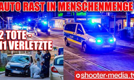 ❌ 2 TOTE & 11 VERLETZTE ⬅️ AUTO RAST IN MENSCHENMENGE ❌ | ð¨ Großalarm & Großeinsatz ð¨